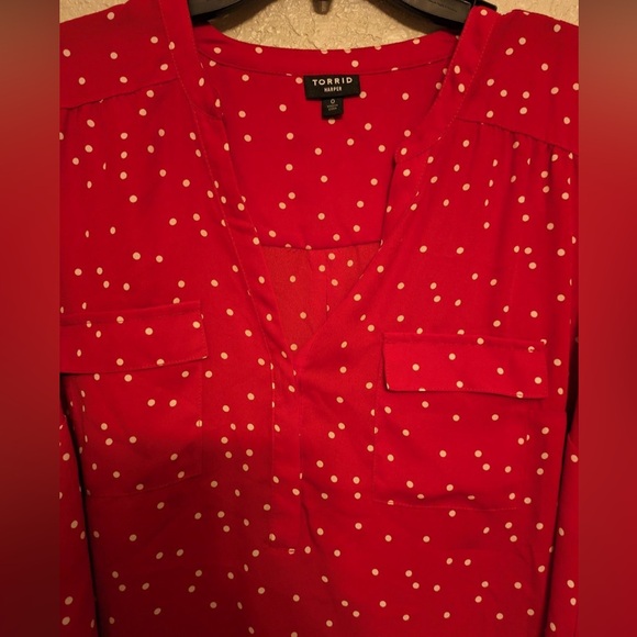 Torrid Harper blouse size 0 - Picture 3 of 4